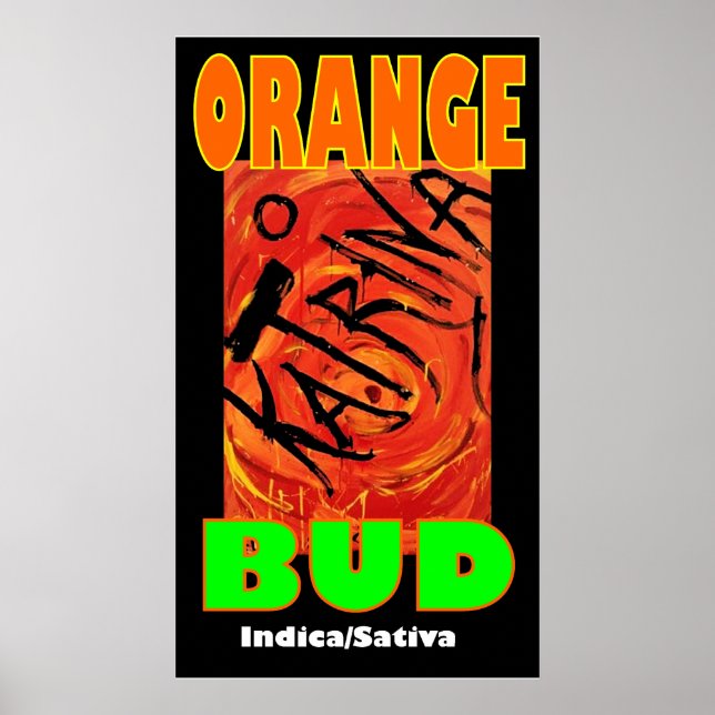 KATRINA ORANGE BUD POSTER (Front)
