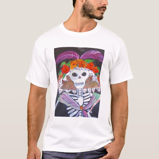 Katrina t shirt : Day of the DEAD (Front)