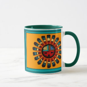 Katsina (Kachina) Sun Face Mug