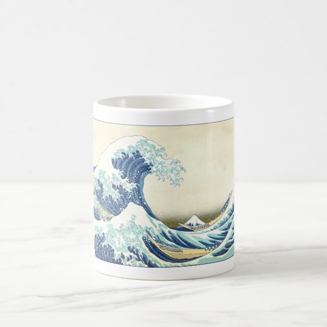 Katsushika Great Wave off Kanagawa Coffee Mug (Center)