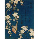 Katsushika Hokusai 葛飾 北斎 Goldfinch and Cherry Tree Standing Photo Sculpture<br><div class="desc">Katsushika Hokusai 葛飾 北斎 Goldfinch and Cherry Tree</div>