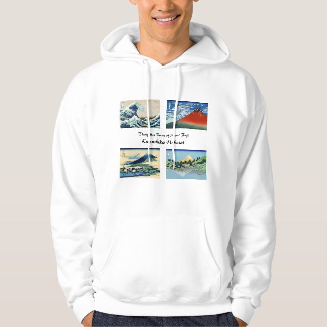 Katsushika Hokusai - 36 Views of Mount Fuji Hoodie (Front)
