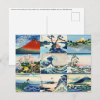 Katsushika Hokusai - 36 Views of Mt Fuji Selection