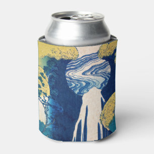 Katsushika Hokusai - Amida Falls Can Cooler