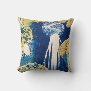 Katsushika Hokusai - Amida Falls Cushion
