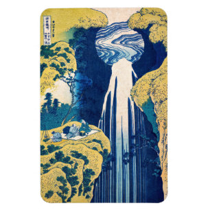 Katsushika Hokusai - Amida Falls Magnet