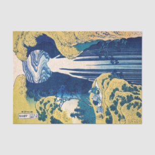 Katsushika Hokusai - Amida Falls Tissue Paper
