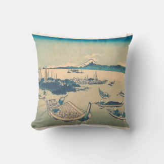 Katsushika Hokusai art style Cushion