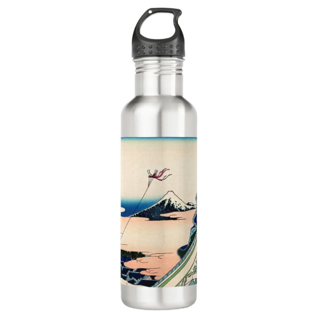 Katsushika Hokusai - Asakusa Honganji temple, Edo 710 Ml Water Bottle (Front)