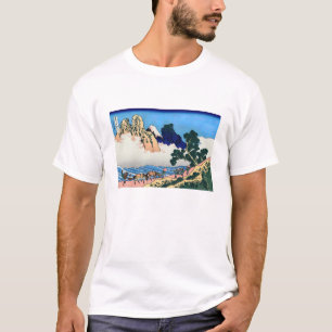 Katsushika Hokusai - Back of Fuji, Minobu river T-Shirt