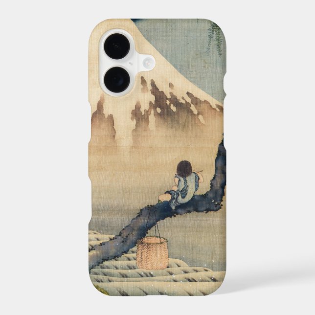 Katsushika Hokusai - Boy Viewing Mount Fuji (Back)