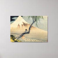 Katsushika Hokusai - Boy Viewing Mount Fuji