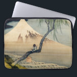 Katsushika Hokusai - Boy Viewing Mount Fuji Laptop Sleeve<br><div class="desc">Boy Viewing Mount Fuji - Katsushika Hokusai,  Ink and color on silk,  1839 (Edo Period)</div>