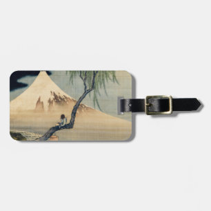 Katsushika Hokusai - Boy Viewing Mount Fuji Luggage Tag