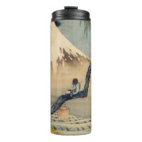 Katsushika Hokusai - Boy Viewing Mount Fuji