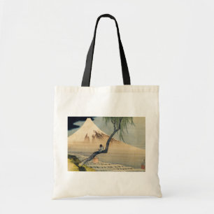 Katsushika Hokusai - Boy Viewing Mount Fuji Tote Bag