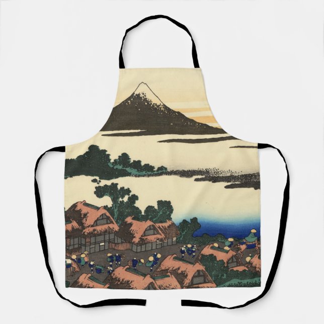 Katsushika Hokusai  Dawn in Kai province  Apron (Front)
