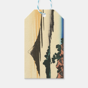 Katsushika Hokusai Dawn in Kai province Gift Tags