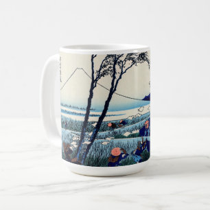 Katsushika Hokusai - Ejiri in the Suruga province Coffee Mug