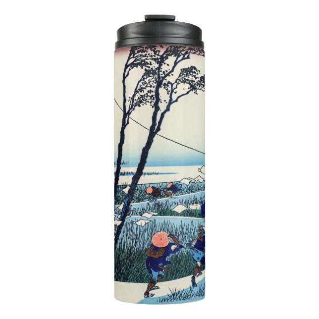Katsushika Hokusai - Ejiri in the Suruga province Thermal Tumbler (Front)