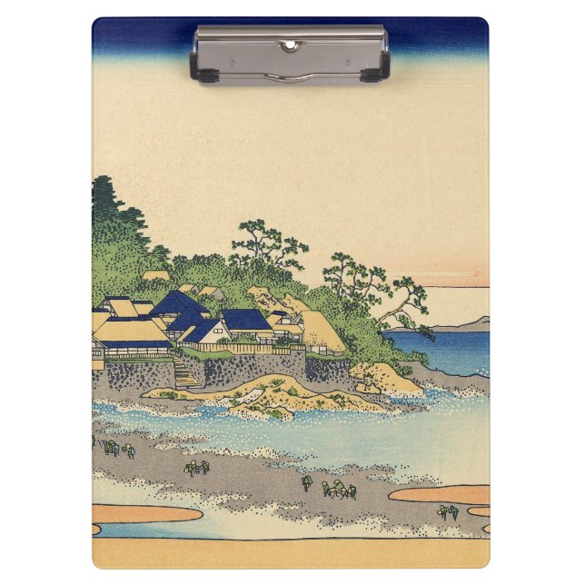 Katsushika Hokusai Enoshima in the Sagami province Clipboard (Front)
