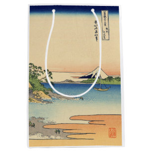 Katsushika Hokusai Enoshima in the Sagami province Medium Gift Bag