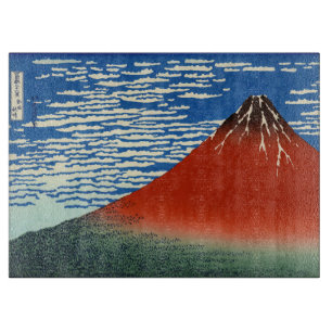 Katsushika Hokusai - Fine Wind, Clear Morning Cutting Board