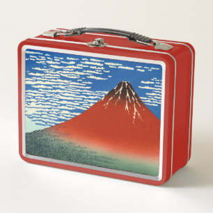 Katsushika Hokusai - Fine Wind, Clear Morning Metal Lunch Box