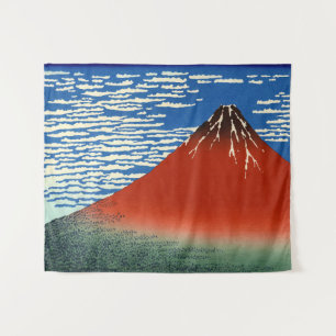Katsushika Hokusai - Fine Wind, Clear Morning  Tapestry