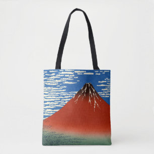 Katsushika Hokusai - Fine Wind, Clear Morning Tote Bag