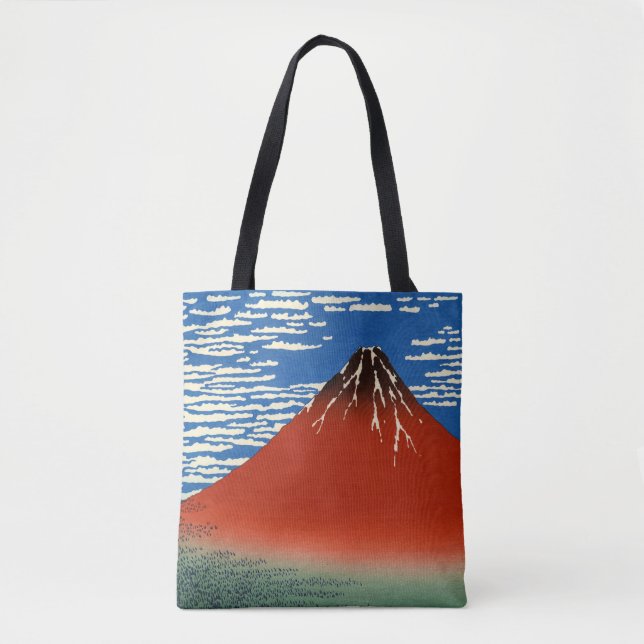Katsushika Hokusai - Fine Wind, Clear Morning Tote Bag (Front)