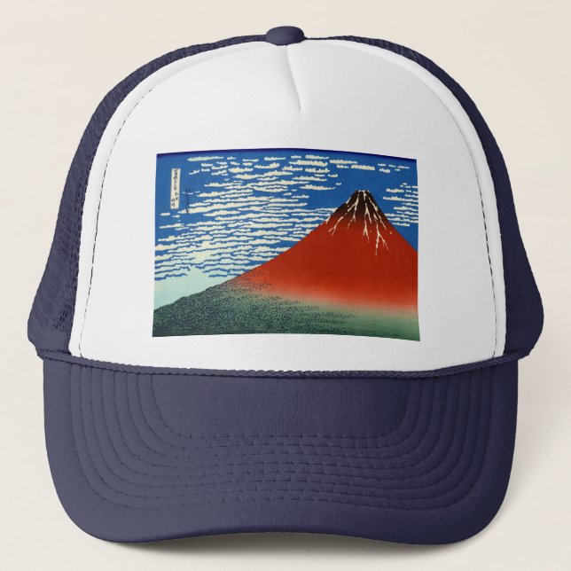 Katsushika Hokusai - Fine Wind, Clear Morning Trucker Hat (Front)