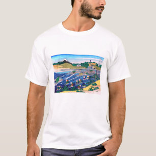 Katsushika Hokusai - Fuji from Kanaya on Tokaido T-Shirt