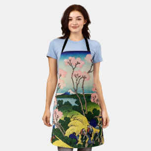 Katsushika Hokusai - Gotenyama, Tokaido, Shinagawa Apron