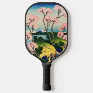 Katsushika Hokusai - Gotenyama, Tokaido, Shinagawa Pickleball Paddle