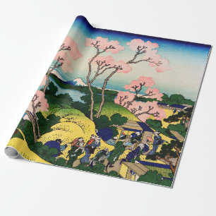 Katsushika Hokusai - Gotenyama, Tokaido, Shinagawa Wrapping Paper