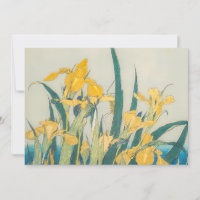 Katsushika Hokusai - Grasshopper and Iris