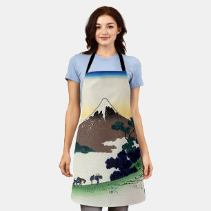 Katsushika Hokusai - Inume pass, Kai province Apron