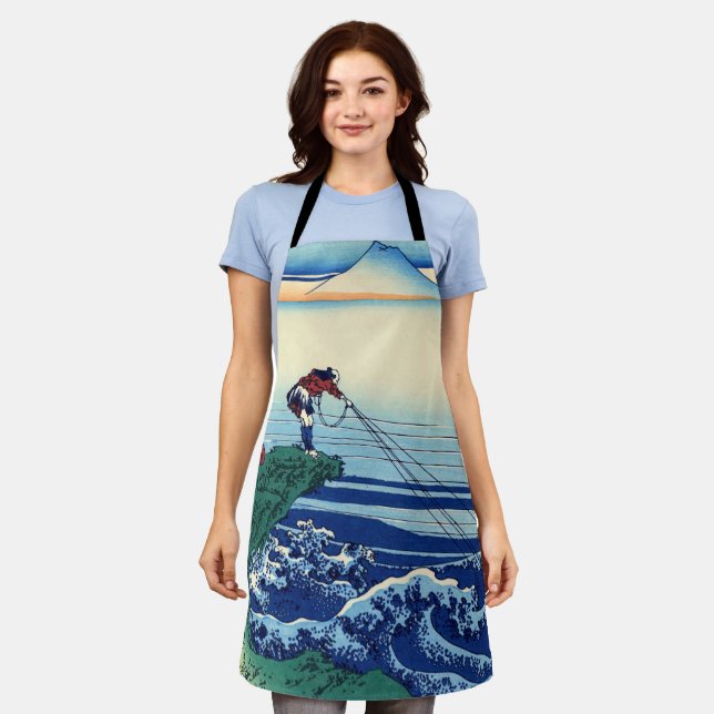 Katsushika Hokusai - Kajikazawa in Kai province Apron (Worn)