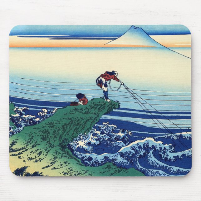 Katsushika Hokusai - Kajikazawa in Kai province Mouse Mat (Front)