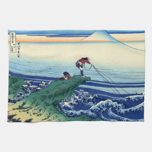 Katsushika Hokusai - Kajikazawa in Kai province Tea Towel