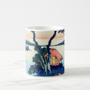 Katsushika Hokusai - Lake Suwa in Shinano province Coffee Mug