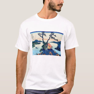 Katsushika Hokusai - Lake Suwa in Shinano province T-Shirt