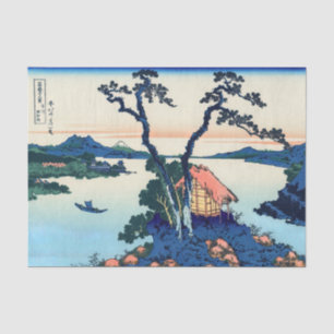 Katsushika Hokusai - Lake Suwa in Shinano province Tissue Paper