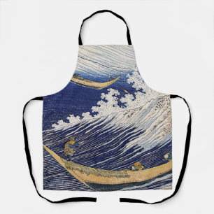 Katsushika Hokusai. Ocean waves   Apron