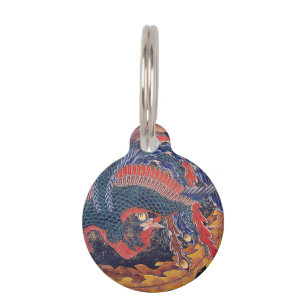 Katsushika Hokusai--Phoenix Pet Tag