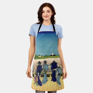 Katsushika Hokusai - Sazai hall, Temple 500 Rakan Apron