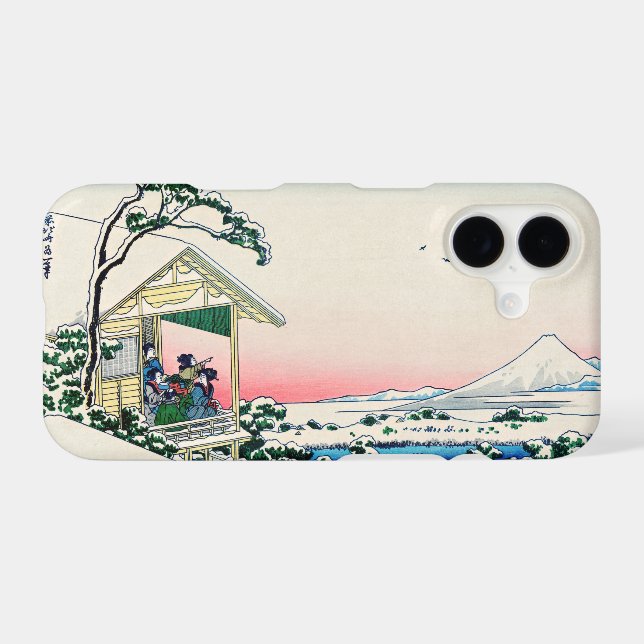 Katsushika Hokusai - Tea house at Koishikawa (Back (Horizontal))