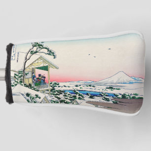 Katsushika Hokusai - Tea house at Koishikawa Golf Head Cover