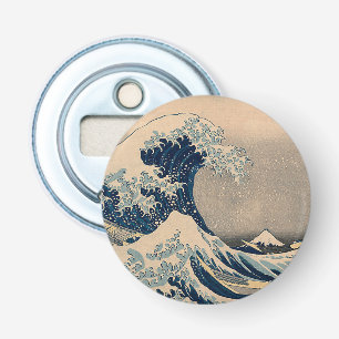 Katsushika Hokusai. The Great Wave off Kanagawa Bottle Opener